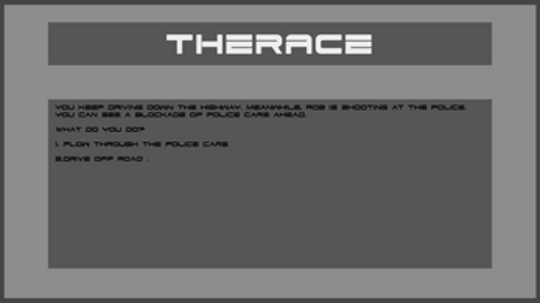 THE RACE: BANK ROBBERY Image