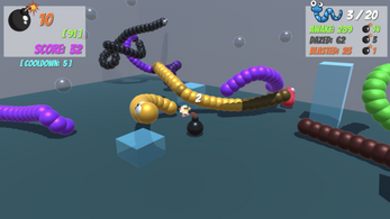 Worm-o-Blast! screenshot