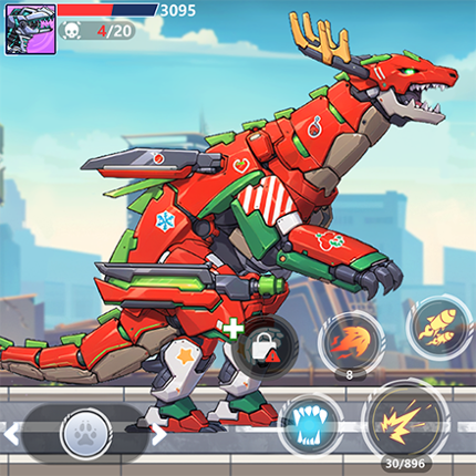 Jurassic Mech: Dinosaur Clash Image