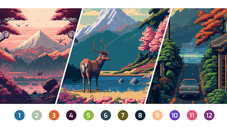 Pixel Paint: Color By Number screenshot