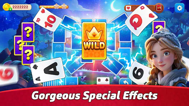 Solitaire TriPeaks Classic screenshot