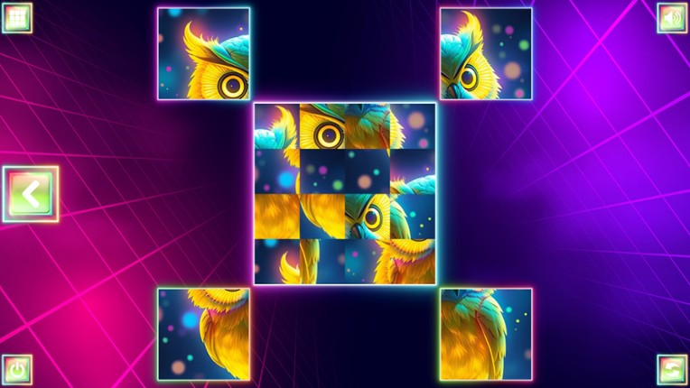 Neon Fantasy: Owls screenshot