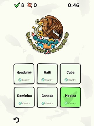 North American Countries Quiz screenshot