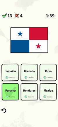 North American Countries Quiz screenshot