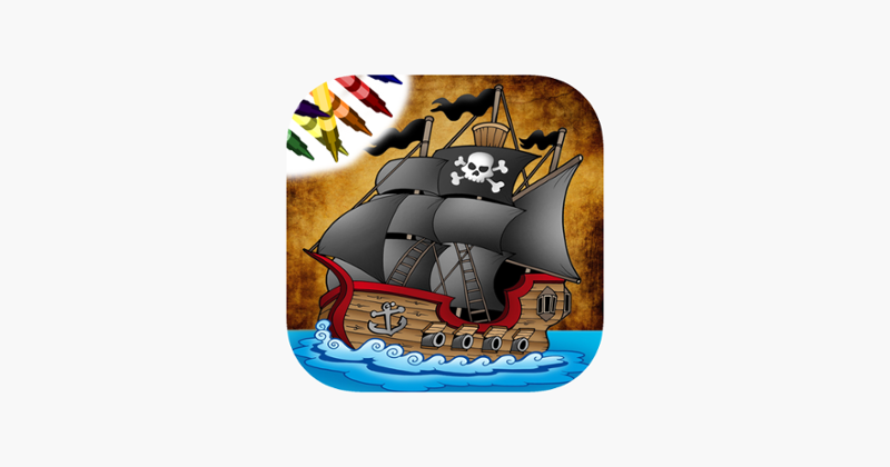 Pirate Coloring Book Free Image