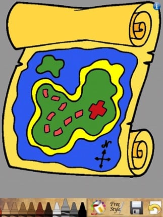 Pirate Coloring Book Free Image