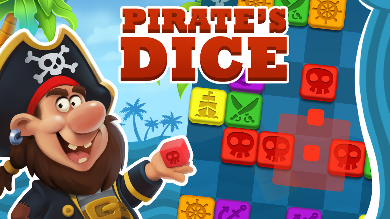 Games like Pirate's Dice. Connect 4 in a row