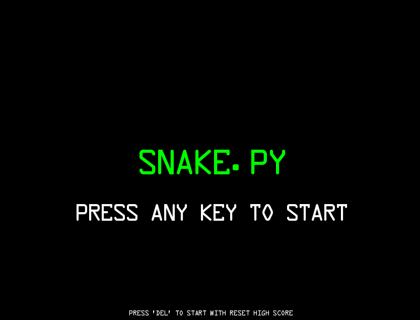 Games like snake.py