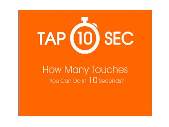 TAP 10 S : How Fast Can You Click? Game Cover