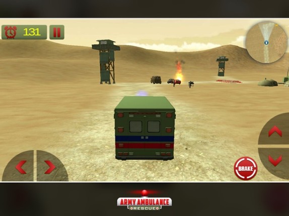 US Army Ambulance Rescue Game Image