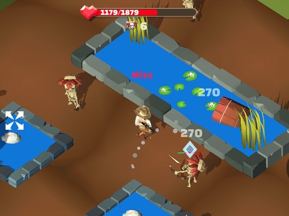 Zombie killer Deadland cowboy screenshot