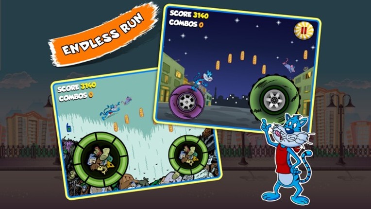 Alley Cat Junkyard Jump Escape! – Get Tom From Rags to Riches screenshot