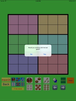 Anpan Bread Easy Sudoku 4x4,6x6,7x7 screenshot