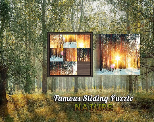 Famous Sliding Puzzle: Nature Image