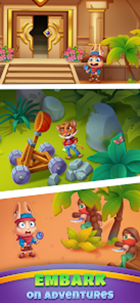 Bunny Heist: Tile Matching screenshot