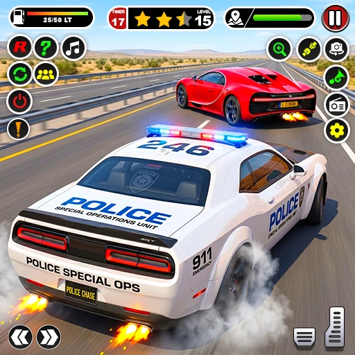 Games like Police Car Chase: City Game 3d
