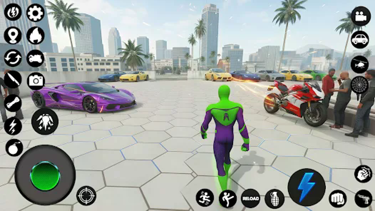 Rope Hero Spider: Spider Games Image