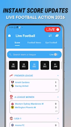 Live Football TV HD 2026 Image