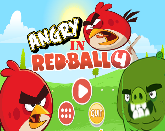 Games like Angry In Red Ball 4