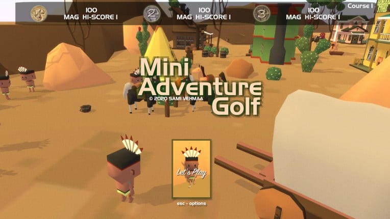 MiniAdventureGolf Game Cover