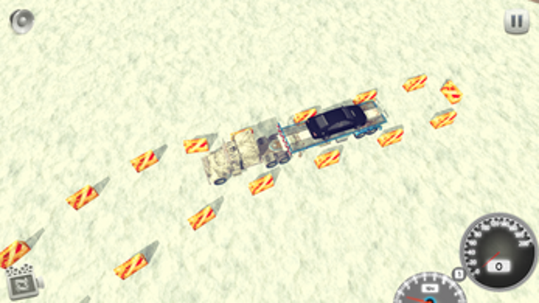 Truck driver EXAM screenshot