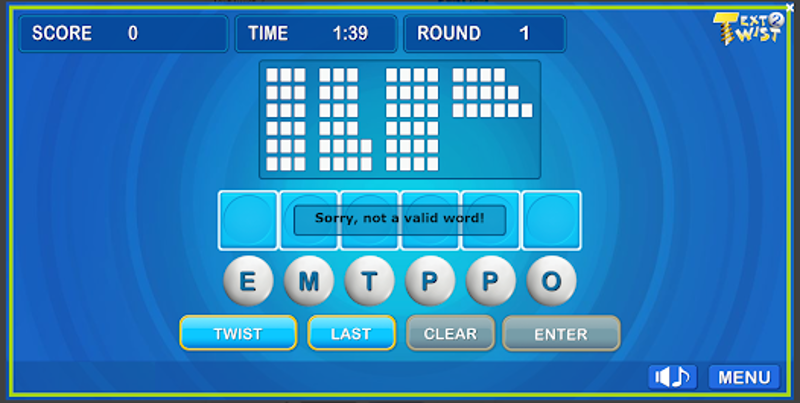 Text twist classic words Image