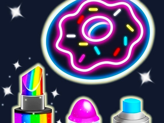 Kids Glow Paint Game Image