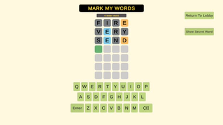 Mark My Words Image