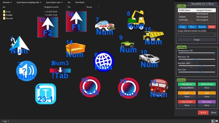 MouseMob – Keyboard & Mouse Automation screenshot