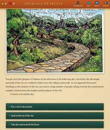 Necklace of Skulls Image