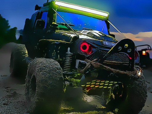 Games like Offroad Jeep Driving Puzzle