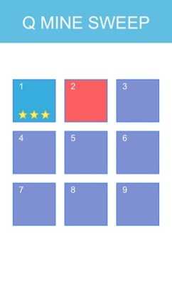 Q Mine Sweep Deluxe - Great Classic Puzzle Game screenshot