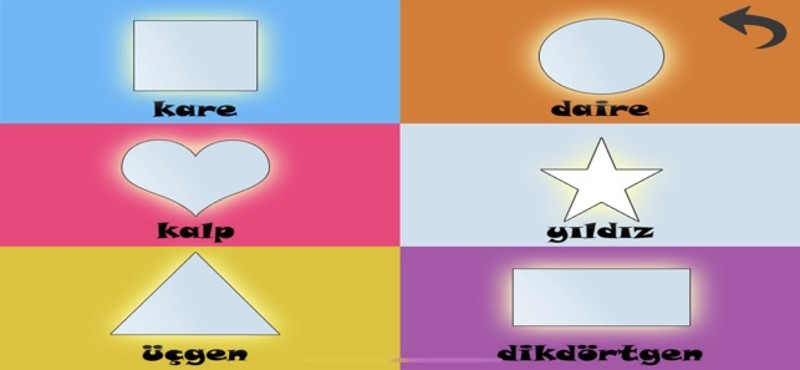Renkler Şekiller Sayılar screenshot