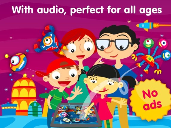 Robots & Numbers - games to learn numbers and practice counting, sums & basic maths for kids and toddlers (Premium) screenshot