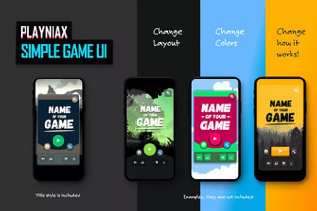 SimpleGameUI - Unity UI Template screenshot