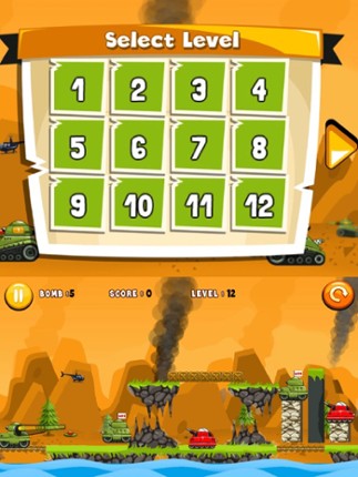 Tank Buster : Tank games, tank wars screenshot