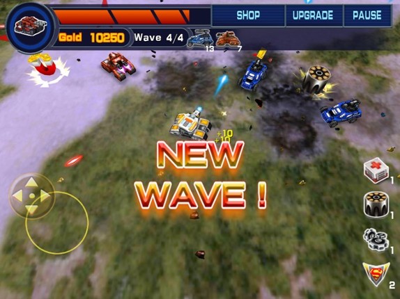 Tanks Battle 3D screenshot