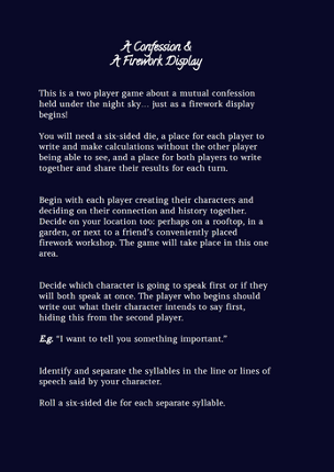 These Interrupting Fireworks Image