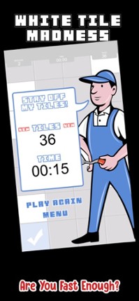 White Tile Madness screenshot