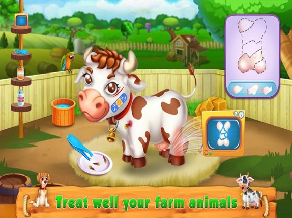 Animal Farming Game-Farm House screenshot