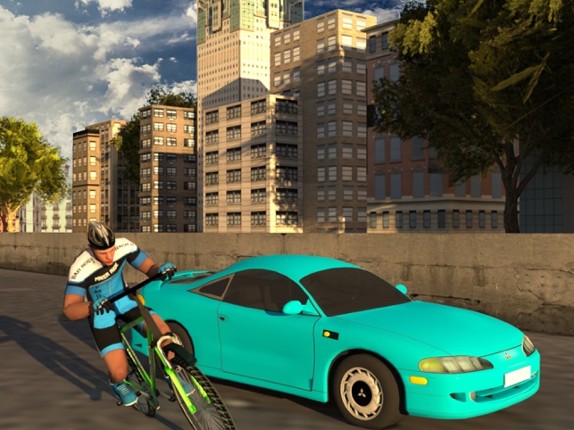 Bicycle Racing Simulator 17 - Extreme 2D Cycling screenshot
