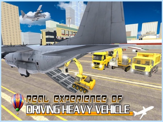 Cargo Plane Heavy Machine - Heavy Machinery Transport Flight Simulator Image