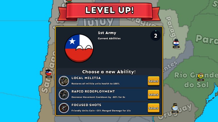 Countryballs conquest screenshot