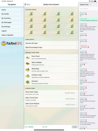 Farm RPG: Semi-Idle MMORPG screenshot