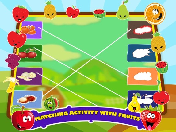 Fruit Names Alphabet ABC Games screenshot