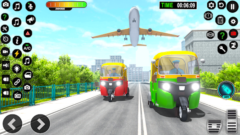 Auto Game: Rickshaw Driving 3D screenshot