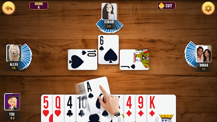 Callbreak Offline : Tash Game screenshot