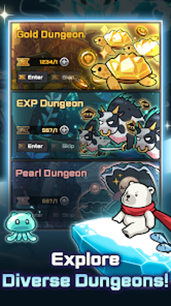 Raising Poseidon: Idle RPG screenshot