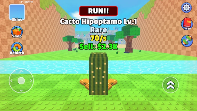 Obby World: Kick For Brainrot screenshot