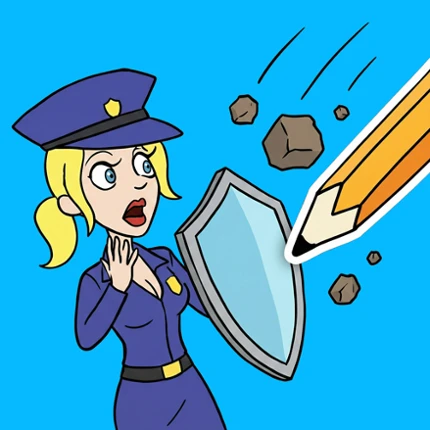 Draw Happy Police: Save all Image